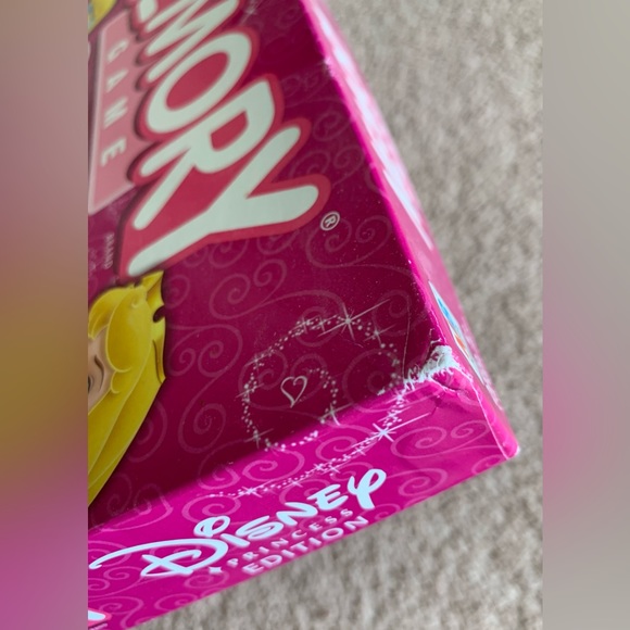 Hasbro Disney Princess Memory Matching Game 72 Princess Cards w/ Holding Tray - Picture 7 of 9